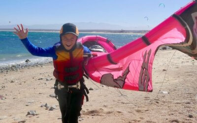 Learning to Kiteboard – by Charley